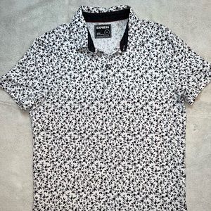 Express Floral Polo Shirt